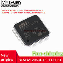 Microcontrolador MCU de 32 bits, dispositivo original, 32F205RCT6 32F205RCTB STM32F205RCT6 STM32F205RCT6TR LQFP64 Arm Cortex-M3, 5 unids/lote 2024 - compra barato