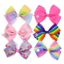 6 Pcs Girls Hairpins Set Kids Hair Clips Accessories for Baby Toddler Children Girl Pins Colorful Bow Barrettes Cute Fashion 2024 - buy cheap