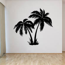 Cartoon coconut tree Wall Stickers Self Adhesive Art Wallpaper Living Room Children Room Wall Art Decal 2024 - buy cheap