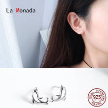 La Monada Stud Earrings For Women Silver 925 Cute Hollow Dolphin Minimalist Fine Women Earrings Jewelry Stud Earrings 925 Silver 2024 - buy cheap