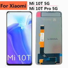 6,67 "для Xiaomi Mi 10T 5G Mi10T ЖК-дисплей с сенсорным экраном дигитайзер ФС для Xiaomi Mi 10T Pro 5G ЖК M2007J3 с ЖК-дисплеем 2024 - купить недорого
