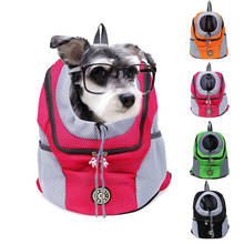 Portable Dog Carrier Bag Cat Mesh Backpack Outdoor Travel Transport Bag Pet Carrier for Cat Dog Puppy Double Shoulder Bags 2024 - buy cheap