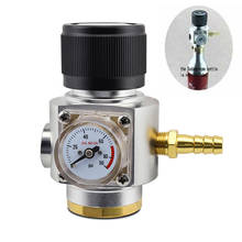 Automatic Wine Brewer 2 Stage Pressure Gauge Tr21*4 for Sodastream CO2 Mini Stainless Steel Wine Coffee Barrel Accessories 2024 - buy cheap
