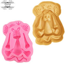 Cartoon lion animal shape silicone cake mold resin clay lion fudge Chocolate Mold kitchen cake tool 2024 - buy cheap