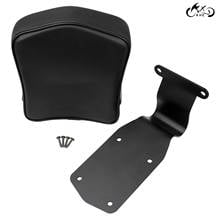 Motor Black Rear Leather Passenger Sissy Bar Backrest For Honda VTX 1300 1800 2024 - buy cheap