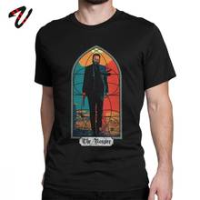 John Wick черная футболка Parabellum Keanu Reeves для мужчин футболки Баба Яга экшн фильм топы тройники поп культуры футболка 2024 - купить недорого