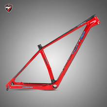 Mountain Bike Frame TWITTER Carbon Fiber Quick Release axle STRIKER Color-Cutting cross-country mountain bike frame 2024 - buy cheap