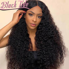 13x4 Curly Lace Front Wig Indian 32 Inches Curly Lace Front Human Hair Wigs 150% Remy 4x4 Closure Wig Pre Plucked With Baby Hair 2024 - buy cheap