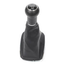 5 Speed Car Gear Shift Knob With PU Leather Giator for VW GOLF4 MK4 JETTA 98-04 12mm or 23mm 2024 - buy cheap