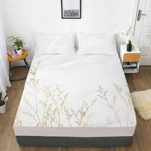 Lençol de cama com faixa elástica 3d, 1 peça, 135x200 160x200, personalizado, todos os tamanhos 2024 - compre barato