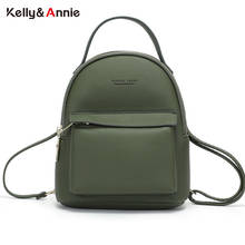 Fashion Women Backpack Soft Leather Small Backpacks Female Back Pack Ladies Shoulder Bag Satchel Mini Mochila Bagpack 2024 - buy cheap