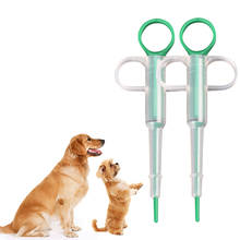 Dispensador universal de pílulas para pets, kit com varas de controle de medicamento para pets, cachorro, gato 2024 - compre barato