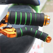 2 Pair/lot handlebar Sponge Grips High Density Sponge MTB Folding Bike Bicycle Handlebar Anti-slip Motorcycle Grip Cover 2024 - buy cheap