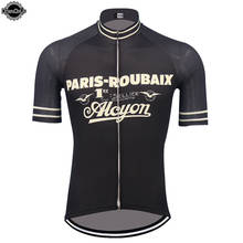 Camisa preta masculina de ciclismo, camisa de manga curta para ciclismo, triatlo, mtb, paris, 2019 2024 - compre barato