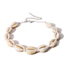 Fashion Shell Necklace For Women Girls Vintage Chokers Luxury Clavicle Chain Ladies Jewelry Accessories 2024 - buy cheap