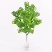 Artificial Plastic Moss Grass Plant Tree Green Cypress Tree Leaf Pine Home Office Party Furniture Decoration Artificial Plants 2024 - buy cheap