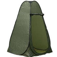 Toilet tent Portable Privacy Shower Toilet Camping Pop Up Tent Camouflage UV function outdoor Quick opening dressing tent 2024 - buy cheap