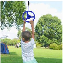 Crianças brinquedos de fitness ao ar livre pendurado roda braço equipamentos de treinamento de força balanços linha formação acessório crianças ferramenta escalada 2024 - compre barato