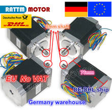 EU ship/free VAT 4PCS NEMA23 76mm/ 270Oz-in/ 3A CNC stepper motor stepping motor for CNC Router/Engraving/Milling machine 2024 - buy cheap