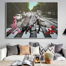 Поп-стрит Бэнкси Граффити художественная картина на стену художественные плакаты принты на стену картины для гостиной дома Декор 2024 - купить недорого