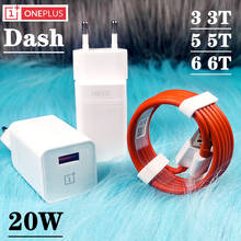 oneplus dash charger 20w Original 5V4A Fast charge adapter EU 1M USB type C cable For oneplus 6 6t 5 5t 3 3t 2024 - buy cheap