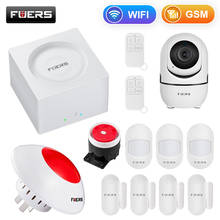 Fuers Wireless Alarm WIFI GSM Security Alarm System Kit Tuya APP Control Motion Detector Sensor Burglar Alarm System 2024 - buy cheap