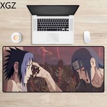 Xgz anime mouse pad escritório antiderrapante grande mouse tapete de mesa grande jogador de jogo teclado mousepad 90x40 2024 - compre barato