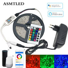 RGB LED Strip Led Light Tape SMD 2835 5050 5M 10M DC 12V Waterproof RGB Flexible LED Light diode Ribbon +WiFi Controller + Power 2024 - buy cheap