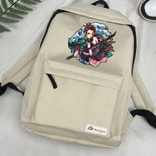 Demon Slayer Kimetsu No Yaiba bolsas mochila mochilas kawaii anime laptop designer mujer men ladies  backpack 2024 - buy cheap