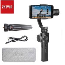 Zhiyun Smooth 4 Vlog Live 3-осевой портативный смартфон сотовый телефон видеокамеры Стабилизатор для iPhone Xs Max X 8 7 и samsung S9, S8 7 экшн Камера 2024 - купить недорого