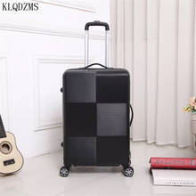 KLQDZMS 20/24/28inch New design  Rolling Luggage Spinner  Password Suitcase Men Women Carry on Trolley Travel Bag 2024 - buy cheap