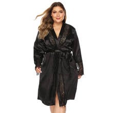 Home Wear Female Sexy Sleepwear Lace Nightgown Casual Fashion Fat Mm Pajamas Black High Quality New Arrival 2022 2024 - buy cheap