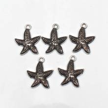 10pcs Charms starfish 18*22mm Antique Tibetan Silver Pendant Finding Accessories DIY Vintage bracelet Necklace Handmade 2024 - buy cheap