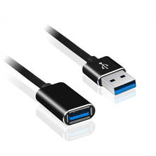 Cable USB 2,0 de gran velocidad para ordenador portátil, Cable extensor de datos de sincronización de datos, USB 2,0, 1M 2023 - compra barato