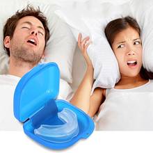 2019 Hot Sale droppshiping Mouth Guard Stop Teeth Grinding Anti Snoring Bruxism With Case Box Sleep Aid M2 2024 - buy cheap