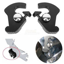 Detachable Rotary Sissy Bar Luggage Rack Docking Latch Clips Left&Right Fit For Harley Touring Softail Sportster 2024 - buy cheap