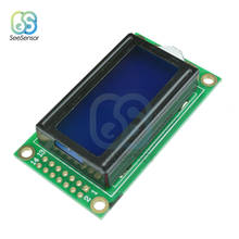 0802 LCD Module 8 x 2 Character Display Screen 3.3V / 5V LED LCD Backlight for arduino Blue/Green 2024 - buy cheap