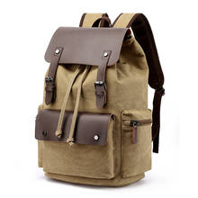 Vintage Laptop Backpack Canvas Plecaki Damskie School Bags for Men Mochilas Escolares Para Adolescentes Travel Borse Men Tasche 2024 - buy cheap