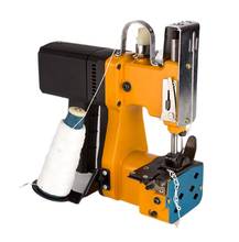 Máquina de coser eléctrica portátil de 220V, Kit de máquinas de sellado para el hogar, textil, Industrial, portátil, máquina de costura de bolsas 2024 - compra barato