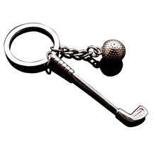 Fashion Golf Chain Pendant Car Keychain Bag Wallet Decoration Key Ring Gifts 2020 2024 - compre barato