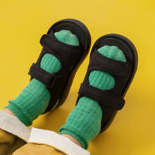 Sandalias blancas de verano para niños, zapatos informales de playa, planos para niños pequeños, zapatos deportivos ortopédicos descalzos, 2021 2024 - compra barato
