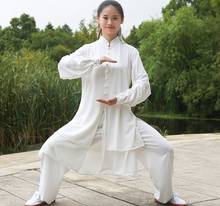 5color white/pink/blue/rose female Tai chi taiji clothing wushu suits kung fu martial arts performance uniforms top quality 2024 - buy cheap
