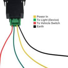 Calentador de espejo retrovisor de coche, interruptor de Espejos laterales eléctricos, cubiertas de espejos calefactados, interruptor con cables 2024 - compra barato