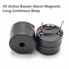 10pcs Original 3V Active Buzzer Alarm Magnetic Long Continous Beep Tone 12*9.5mm Sounder speaker SOT plastic tube length 2024 - buy cheap