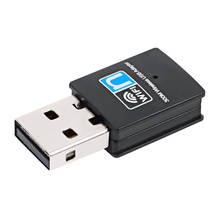 USB Wi-Fi адаптер 300 Мбит/с 2,4 ГГц USB 2,0 WiFi ключ 802,11 n/g/b беспроводная сетевая карта для ноутбука настольного ПК компьютера 2024 - купить недорого