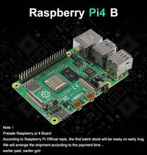 Latest Raspberry Pi 4 Model B With 1/2/4gb Ram Bcm2711 Quad Core Cortex-a72 Arm V8 1.5ghz Support 2.4/5.0 Ghz Wifi Bluetooth 5.0 2024 - buy cheap