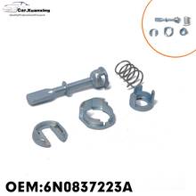 Kit de reparación de cilindro de cerradura de puerta de coche, 6N0837223A, para VW POLO 6N1 6N2 1997-2002 6N1 837 2024 - compra barato