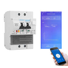 Ewelink-disjuntor inteligente wi-fi, 2p, monitoramento de energia, proteção contra vazamento, controle de voz, alexa e google, para casa inteligente 2024 - compre barato