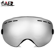 Gafas de esquí y Snowboard para motocicleta, lentes de sol antivaho, máscara de esquí, 7 colores, 100% 2024 - compra barato