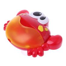 Creative Baby Bath Toy Crab Bubble Machine Bathroom Bubble Maker Kids Baby Toy Newborn Gift 2024 - buy cheap